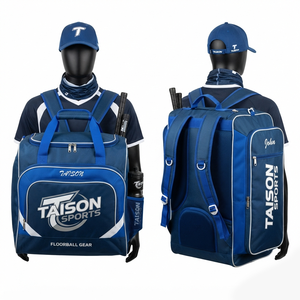 กระเป๋าใส่ไม้ฟลอร์บอล TAISON SPORTS รุ่นพรีเมียม 600D PU 420 GSM ความจุ 30-40 ลิตร สำหรับพิมพ์โลโก้แบบหลายแผงด้วยเทคนิคสกรีน - Product Image 6