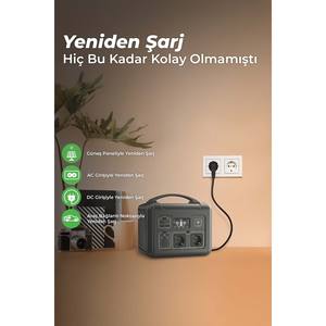 Station d'alimentation portable EZVIZ PS600 - Fabriqué en Turquie - Product Image 2