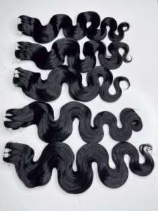 Cabello Virgen Vietnamita Natural, Doble Trama, Ondulado, en Paquetes, Color Natural, Cabello Humano - Product Image 3