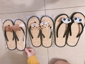 Oferta caliente hecho a mano ligero algas marinas para Zapatillas moda duradera interior/exterior hogar Spa Hotel paja verano diseño suave Featu - Product Image 5