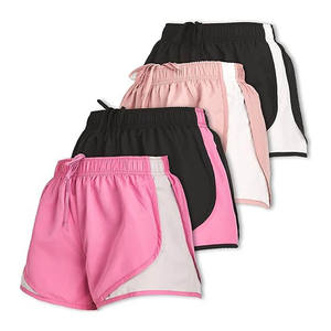 Pantalones cortos de verano Vintage de algodón 100% para mujer, pantalones cortos informales holgados para trabajo y Fitness, método de tejido de lona no tejida - Product Image 4