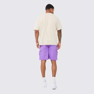 OEM 100% algodón para hombre para camisetas Camiseta de punto de peso pesado de ajuste regular con logotipo personalizado y para diseño - Product Image 5