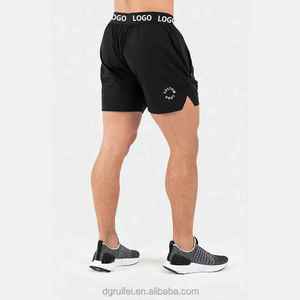 OEM Sporty Anti-UV Quick Dry <b>Shorts</b> for <b>Men</b> Drawstring <b>Knee</b> <b>Length</b> Loose mesh <b>shorts</b> Joggers Fitness Athletic Workout gym - Product Image 4