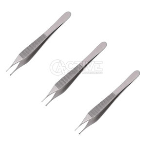 Pince à tissus Adson réutilisable en acier inoxydable Pince chirurgicale médicale Pince à tissus Adson de qualité supérieure - Product Image 3