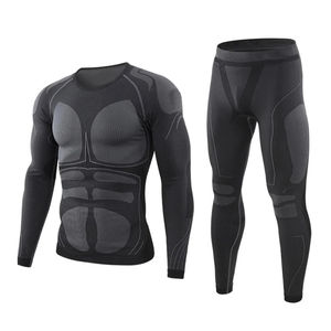 Soutien musculaire avec ensemble de compression du contour du corps parfait pour les hommes actifs ensemble de compression Fresh New Fitness Look ensemble de compression - Product Image 1