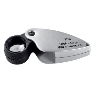 Tech-Line 6x Magnification <b>Folding</b> Magnifier Lens Diameter 22.8 mm Welder's Tool - Product Image 1