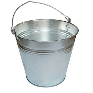 Cubo de hielo de Metal galvanizado de estilo europeo, diseño personalizado, cubo enfriador de alimentos y bebidas, embalaje de cartón - Product Image 1