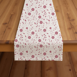 Chemin de Table en Coton pour Table à Manger Style Chemin de Tissu Décoratif Lavable et Réutilisable Parfait pour la Cuisine - Product Image 3