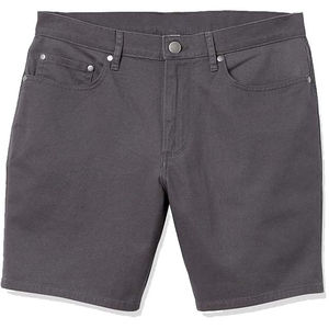 Conjunto de Chaqueta y Pantalones Cortos de Mezclilla de Color Personalizado, Estilo Urbano para Hombre, Invierno, Casual, Diseño de Cinco Bolsillos, Remaches Metálicos, Alta Calidad - Product Image 1