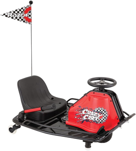 Nouvelle VERSION EU Crazy Cart DLX - Kit de bricolage en cuir pour drift à propulsion manuelle - Vitesse variable 12 mph Modèle 7865 - Product Image 1