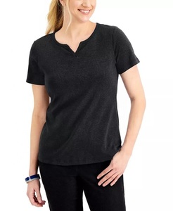 Camiseta deportiva de secado rápido para mujer, camiseta Micro elástica personalizada con sublimación a la moda, con logotipo personalizado - Product Image 1