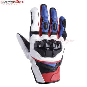 Gants de moto compatibles avec écran tactile pour utilisation sur Smartphone Gants de moto de course professionnels avec support de poignet - Product Image 1