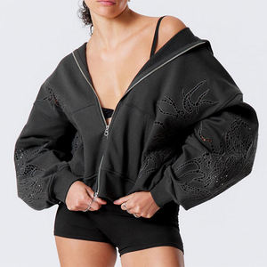 Sweat à capuche avec broderie personnalisée de haute qualité Sweat à capuche surdimensionné - Product Image 2