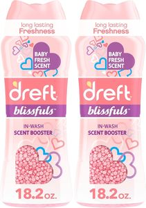 Dreft Blissfuls-Perles de parfum pour lavage, parfum frais pour bébé, 18.2 oz (lot de 2) - Product Image 2