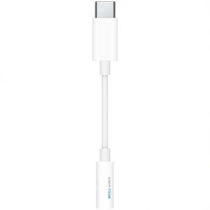 Adaptador de Audio USB-C a Jack Blanco y Conectores MW2Q3ZM para Conectar Auriculares y Audífonos - Product Image 3