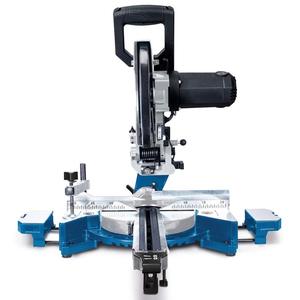 Scie à onglet 2000W, lame de 254 mm, 28 dents, 2 vitesses pour une coupe optimale, scie multi-matériaux pour bois, aluminium, acier, cuivre, rapide - Product Image 5