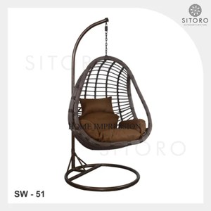 Look design antique unique en métal robuste avec un motif complexe et une touche d'élégance Balançoires en fer pour les sièges d'extérieur - Product Image 6