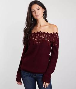 Señora de moda Casual hombro abajo mujer camisa a cuadros ropa de verano camiseta única para mujer - Product Image 1