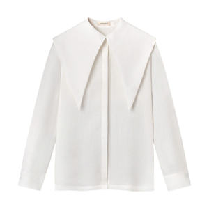 Blusa de lino Serena al mejor precio para mujer, nueva tendencia, estilo informal de moda, servicios ODM de verano con decoración de logotipo hecha en Vietnam - Product Image 2