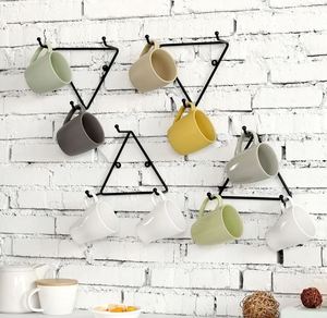 Wall mounted mug hook classic coffee mug holder for home kitchenware hotel tabletop kitchen counter made in india wholesale 2023 - Product Image 2
