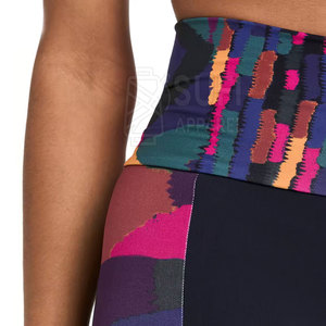Activewear Women <b>High</b> <b>Waist</b> Knitted <b>Leggings</b> Bulk Supply Seamless Custom Logo Quick Dry Breathable Streetwear - Product Image 6