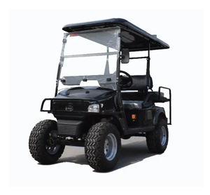 Voiturette de golf électrique surélevée 2+2 places, modèle 2023, très vendue, avec certificat CE, voiturettes électriques personnalisées - Product Image 5