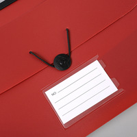 Porte-documents extensible à 13 poches avec poignée, format A4, porte-documents en accordéon