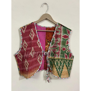 Chaleco Premium hecho a mano 100%, chaleco ligero transpirable para verano, toque moderno con diseño tradicional - Product Image 4