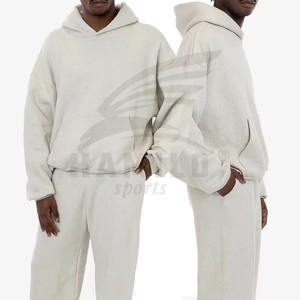 2024 approvisionnement d'usine personnalisé hommes hiver Gym survêtements pantalons élastiques deux pièces ensemble en gros Jogging ensembles avec Logo à vendre - Product Image 1