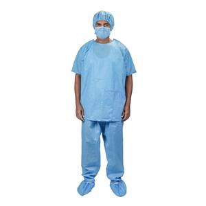 Ensemble de blouses et pantalons médicaux tricotés unisexes pour femmes, marque privée - Product Image 5