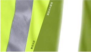 Offre Spéciale Polyester Logo personnalisé Protection Avertissement de sécurité T-shirts fluorescents Vêtements de sécurité au travail T-shirt réfléchissant pour hommes - Product Image 4