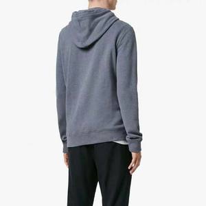 Vente en gros de vêtements pour hommes avec logo personnalisé Sweatshirts à capuche Couleur unie Basics Manches longues Hiver 100% Coton Respirant - Product Image 2