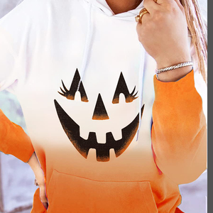 Sweat à capuche unisexe en molleton 100% coton, imprimé par sublimation personnalisé, broderie de haute qualité, streetwear pour hommes et femmes pour l'hiver - Product Image 4