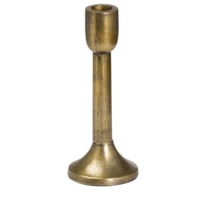 Support de bougie gravé à la main avec finition plaquée or, vente chaude pour la décoration de mariage et de la maison, porte-bougie en métal et en marbre - Product Image 5