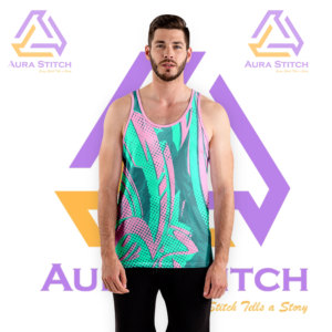 OEM personalizado 100% algodón sin mangas Muscle Tank Top para hombres de punto deporte Fitness gimnasio ropa Casual estampado patrón para correr - Product Image 6