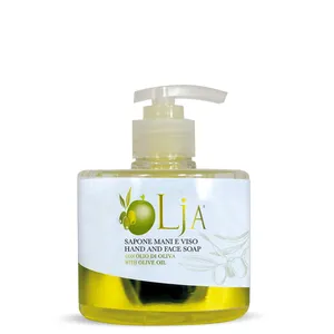 Aceite de oliva virgen extra de alta calidad Hecho en Italia Servicios de hotel de lujo Limpiador líquido para manos y cara Lja 300ml