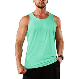 Ropa deportiva de algodón personalizada Fitness Workout Gym Men Tank Top - Product Image 2