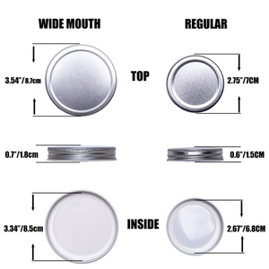 Pavico Alta capacidad de producción Ecológico 70mm Estándar/Boca ancha 86mm Tapa de rosca Tapa de tarro Aluminio Alimentos/Tapas de tarros de vidrio - Product Image 2