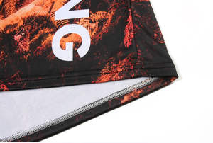 UPF 50 + Camisetas de rendimiento Camisetas de manga corta de secado rápido Pesca Senderismo Camisas 100% Poliéster Spandex Impresión por sublimación - Product Image 6