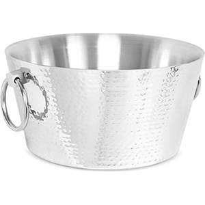 ถังโลหะชุบสังกะสีเหล็กแชมเปญถังน้ำแข็งที่มีการจัดการเครื่องดื่มถังสแตนเลสที่กำหนดเองที่มีอยู่ในราคาที่แข่งขัน - Product Image 3