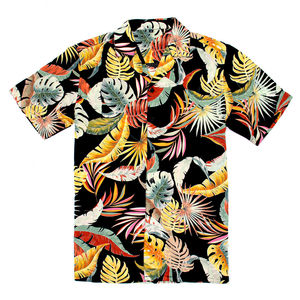 เสื้อฮาวายแบบมีฮู้ดผ้าฝ้ายแท้ 100% สั่งทำได้ พร้อมเชือกผูกเอว เป็นมิตรกับสิ่งแวดล้อม ระบายอากาศได้ดี เหมาะสำหรับวันหยุดฤดูร้อน - Product Image 2