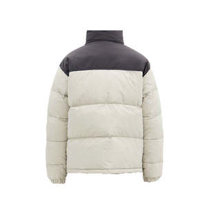 Calidad Premium 2025 personalizado hombres Casual XS Oversize Stand Puffer chaqueta acolchada impermeable transpirable sólido Zip invierno cálido - Product Image 2