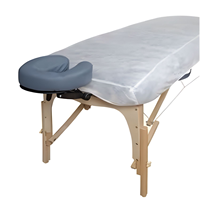 Protège-matelas jetable imperméable en vinyle, housse ajustée en plastique 3/6 Gauge pour hôtels, hôpitaux et l'industrie hôtelière