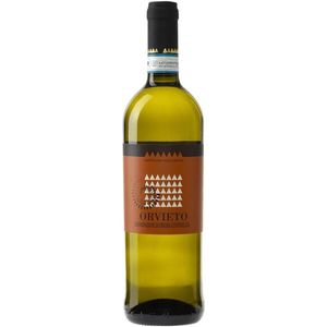 "Traditional Italian Orvieto Classico DOC White <b>Wine</b> 750ml Smooth 6 Bottles Per Box Made in Italy" - Product Image 1