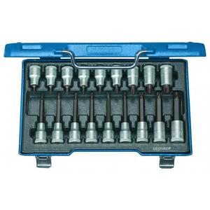 Jeu de douilles Torx Gedore 1/2'' 18 pièces pour un vissage pratique - Product Image 1