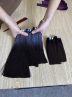 Lots en gros avec closure, Cheveux humains bruts super double drawn ultra-lisses, 100% cheveux vierges du Vietnam