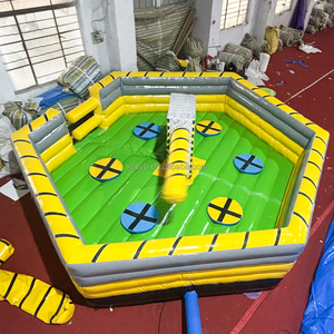 Circuito <span class=keywords><strong>de</strong></span> Obstáculos Inflable Comercial, Juego Mecánico Giratorio Divertido en Venta, para Fiestas y Eventos Infantiles, Máquina Giratoria - Product Image 3