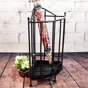 Soporte duradero para sombrilla de oficina y hotel para interiores, exhibición de almacenamiento de Metal de hierro artesanal, soporte elegante para paraguas interior - Product Image 4