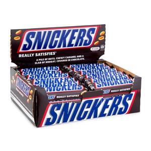 Barra de chocolate Snickers con cacahuates, caramelo y turrón - Product Image 6