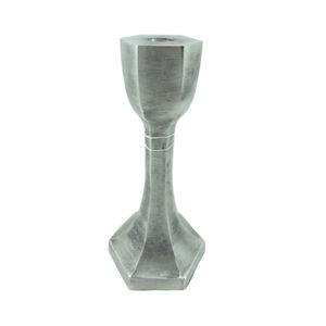 Aluminium Candle Stand Pewter Antique Plating Tapers Stands Candlestick Pillar Used in <b>Patio</b> or Deck Home Decorations - Product Image 3
